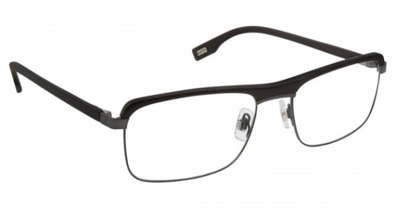 Evatik EVATIK 9177 Eyeglasses, (980) MATTE BLACK GREY