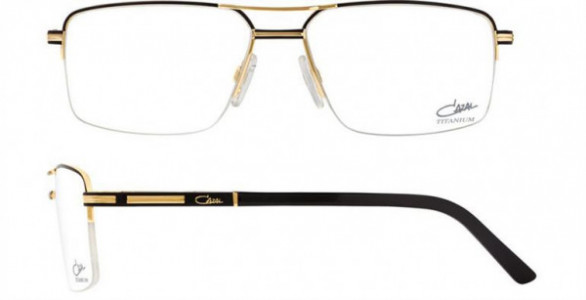 Cazal CAZAL 7071 Eyeglasses, 001 Black-Gold