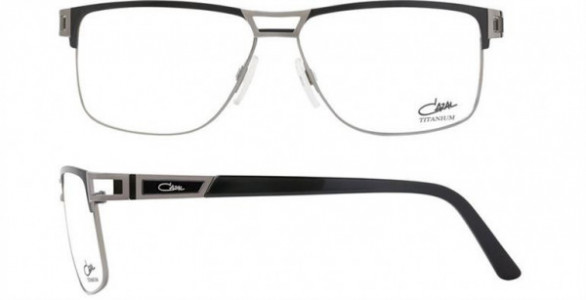 Cazal CAZAL 7072 Eyeglasses, 002 Black-Silver