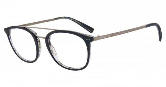 John Varvatos V378 Eyeglasses, NAVY/SMOKE (0NAS)