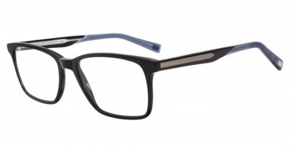 John Varvatos V379 Eyeglasses, BLACK (0BLA)