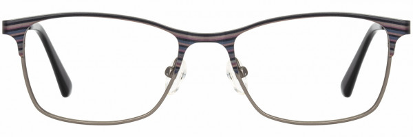 Scott Harris SH-640 Eyeglasses, 2 - Gray / Lilac / Blue