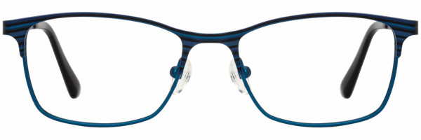 Scott Harris SH-640 Eyeglasses, 3 - Cobalt / Black