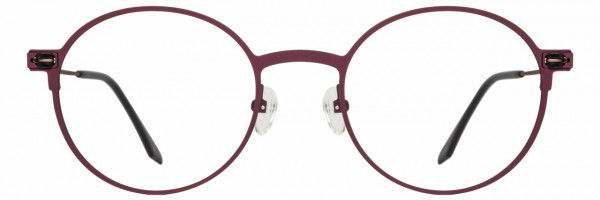 Cinzia Designs CIN-5100 Eyeglasses, 2 - Port / Latte