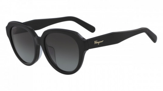 Ferragamo SF906SA Sunglasses, (001) BLACK