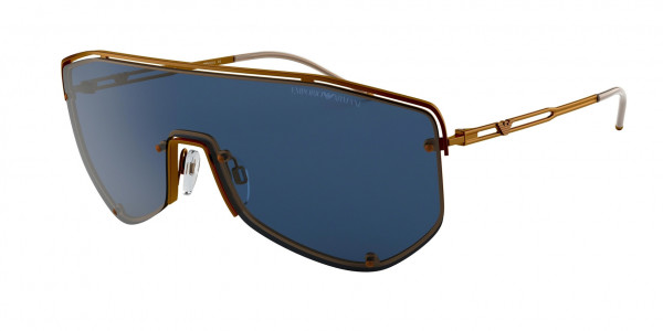 Emporio Armani EA2072 Sunglasses, 325580 MATTE COPPER (BRONZE/COPPER)