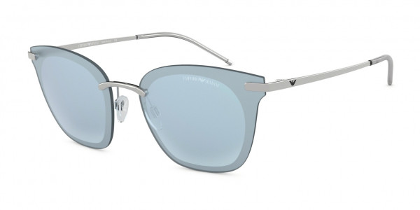 Emporio Armani EA2075 Sunglasses, 30156X SILVER (SILVER)