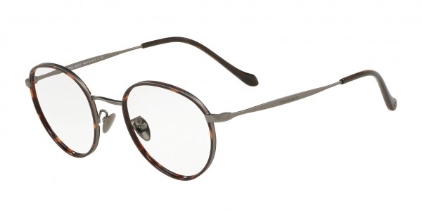 Giorgio Armani AR5083J Eyeglasses, 3003 BROWN HAVANA/MATTE GUNMETAL (BROWN)