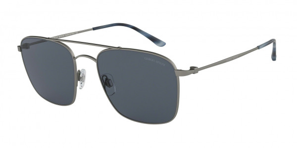 Giorgio Armani AR6080 Sunglasses, 300387 MATTE GUNMETAL GREY (GREY)