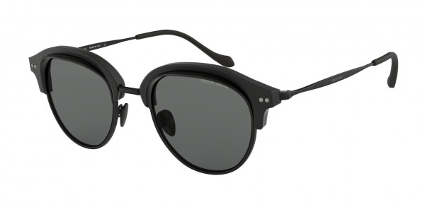 Giorgio Armani AR8117 Sunglasses, 504287 MATTE BLACK GREY (BLACK)