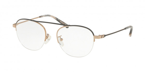 Michael Kors MK3028 CASABLANCA Eyeglasses, 1108 CASABLANCA SHINY ROSE GOLD (GOLD)