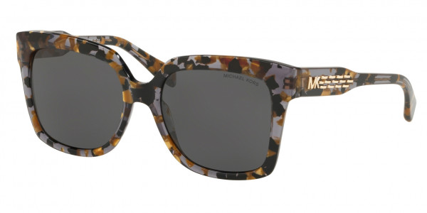 Michael Kors MK2082 CORTINA Sunglasses, 334087 BLACK/GOLD TORT