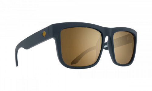 Spy Optic Discord Asian Fit Sunglasses, Soft Matte Black / Happy Bronze with Gold Mirror