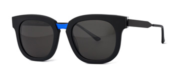 Thierry Lasry Arbitrary Sunglasses, Matte Black & Blue