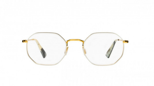 Mad In Italy Pastin Eyeglasses, C03 - Gold/White