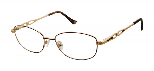 Tura R132 Eyeglasses, Brown (BRN)