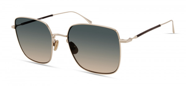 Derek Lam BRITT Sunglasses, Pink  Gold /Brown