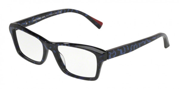 Alain Mikli A03095 TRIER Eyeglasses, 005 BLUE MEMPHIS (BLUE)
