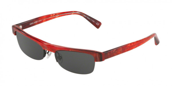 Alain Mikli A05045 KETTI Sunglasses, 002/87 ROUGE NOIR MIKLI/BLACK (RED)