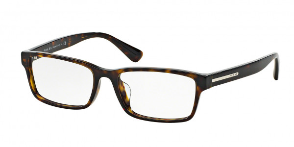 Prada PR 01SV Eyeglasses, 2AU1O1 HAVANA (HAVANA)