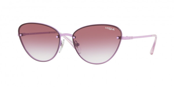 Vogue VO4111S Sunglasses, 51113P LILAC CLEAR GRADIENT VIOLET (LILAC)