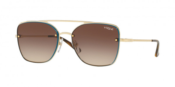 Vogue VO4112S Sunglasses, 848/13 PALE GOLD (GOLD)