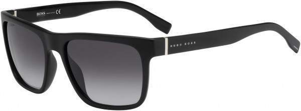 HUGO BOSS Black Boss 0727/N/S Sunglasses, 0003 Matte Black