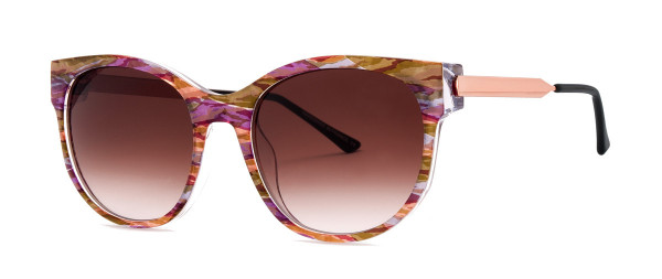 Thierry Lasry Axxxexxxy Vintage Sunglasses, V564 - Pink, Green, Purple Vintage, Pattern & Rose Gold