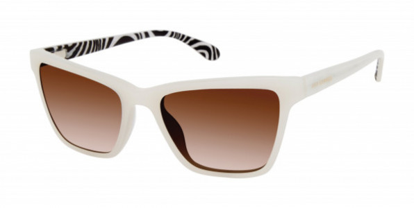 Lulu Guinness L160 Sunglasses, Bone (BON)