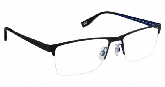 Evatik EVATIK 9179 Eyeglasses, (986) BLACK BLUE