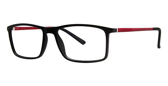 Wired 6066 Eyeglasses, Black/Red