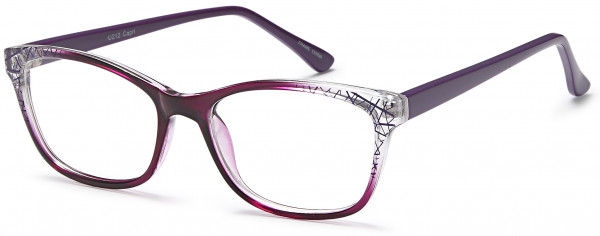4U U 212 Eyeglasses, Purple