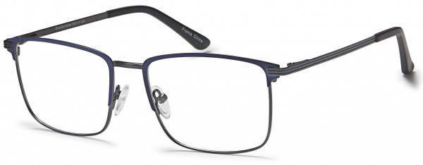 Di Caprio DC177 Eyeglasses, Blue Gunmetal