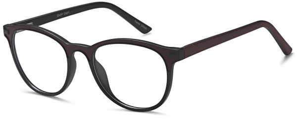Millennial SNAP Eyeglasses, Burgundy Black