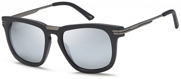 José Feliciano JF 614 Sunglasses, Black/Gunmetal