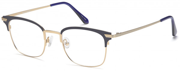 Artistik Galerie AG 5025 Eyeglasses, Navy Gold