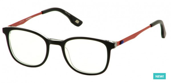 New Balance NB 512 Eyeglasses, 1 BLACK