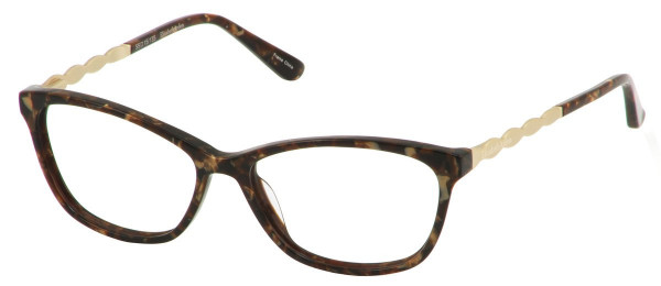 Elizabeth Arden EA 1187 Eyeglasses, 1-BROWN