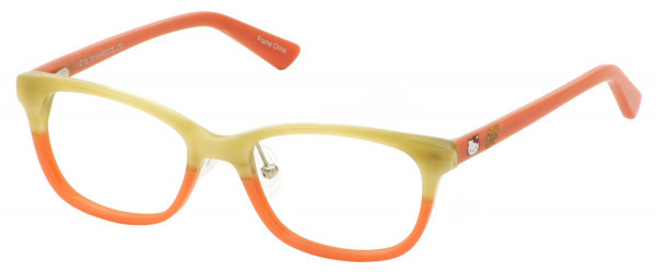 Hello Kitty HK 295 Eyeglasses, 2-BEIGE/PEACH