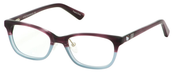 Hello Kitty HK 295 Eyeglasses, 3-PURPLE/BLUE
