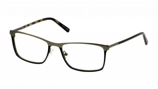 Perry Ellis PE 395 Eyeglasses, 2-GUNMETAL/BLACK