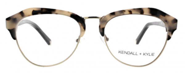 KENDALL + KYLIE Olivia Eyeglasses, Taupe Tortoise