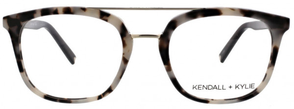 KENDALL + KYLIE Hadley Eyeglasses, Taupe Tortoise