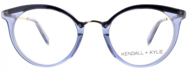 KENDALL + KYLIE Rae Eyeglasses, Blue Crystal