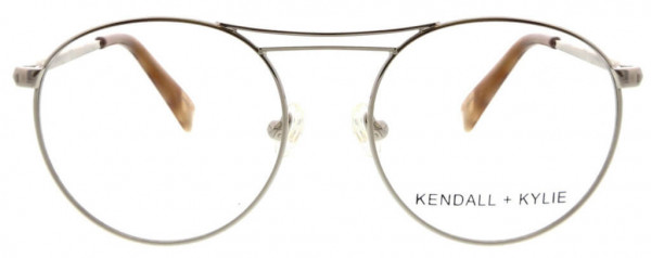 KENDALL + KYLIE NIKKI Eyeglasses, Shiny Silver