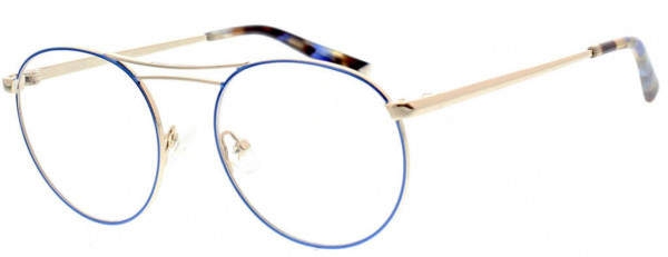 KENDALL + KYLIE NIKKI Eyeglasses, Shiny Bright Blue