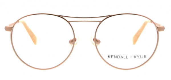 KENDALL + KYLIE NIKKI Eyeglasses, Shiny Rose Gold