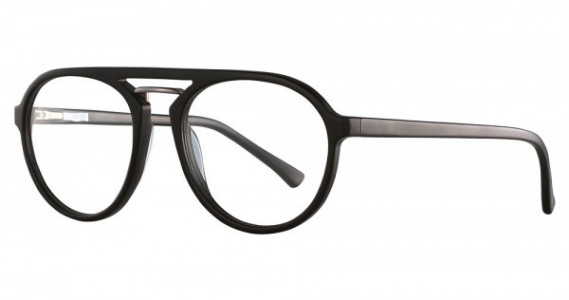 James Dean JDO635 Eyeglasses, 002 Matte Black With Semi-Matte Gunmetal Bridge