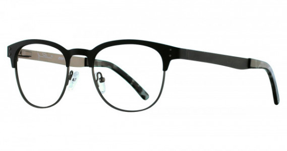 James Dean JDO 617 Eyeglasses, 001 Semi Matte Black/Semi Matte Gun Metal