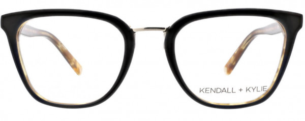 KENDALL + KYLIE Lola Eyeglasses, Black over Tortoise